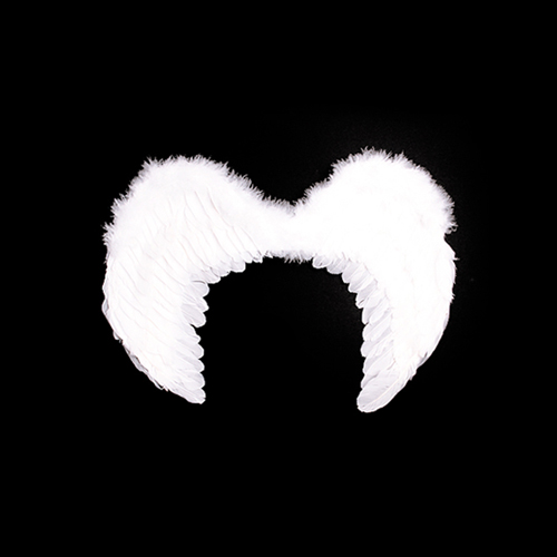 화이트천사깃털날개-소