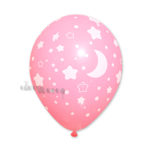 [S]30cm 별달인쇄- 핑크(50입)
