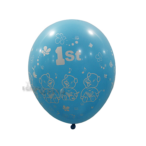 셈퍼텍스 30cm 첫돌블루돼지세마리(100입)