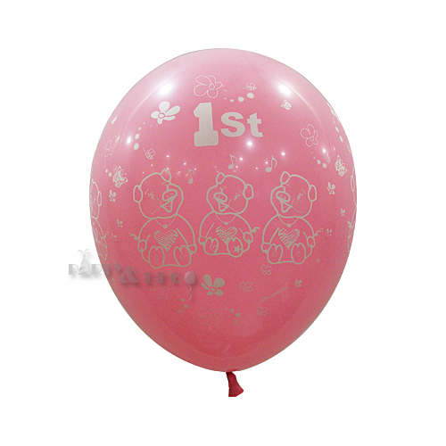 셈퍼텍스 30cm 첫돌핑크돼지세마리(100입)