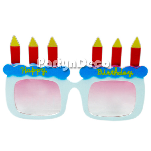 생일촛불안경-화이트