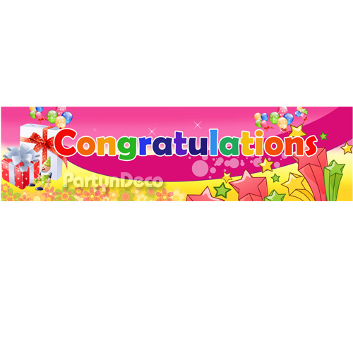  현수막-CONGRATULATIONS