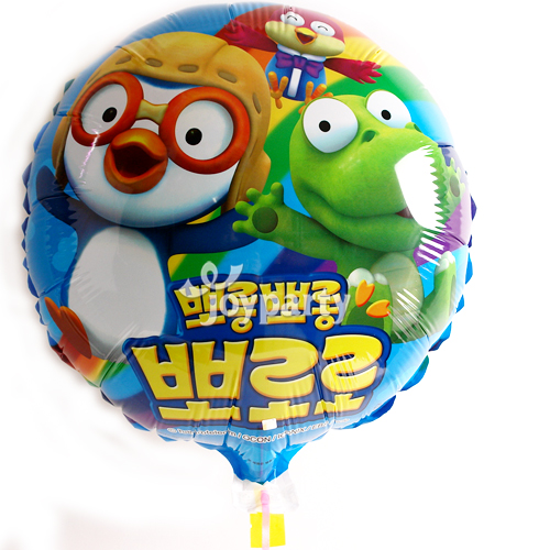 [P]18라운드 뽀로로풍선 블루