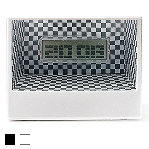알람시계 매직저금통-화이트