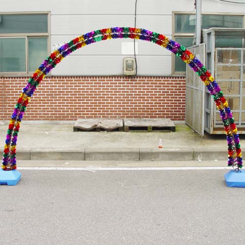 PVC 무지개가랜드
