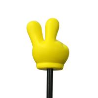 브이손가락(노랑-2)