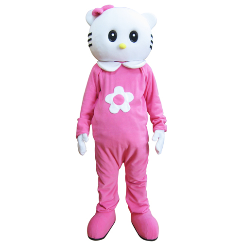 핑크 고양이 캐릭터 의상