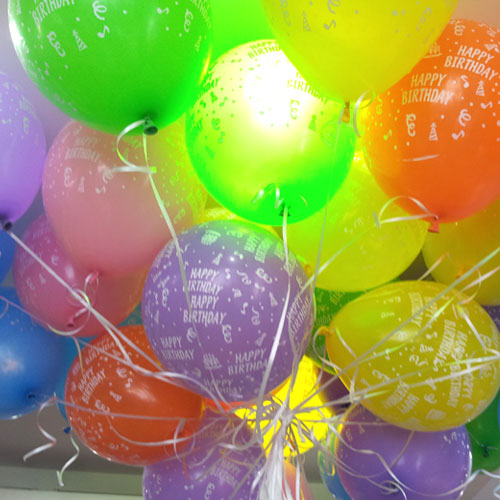 헬륨풍선-생일풍선파스텔톤