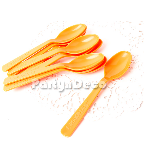 수저 10개입- 오렌지