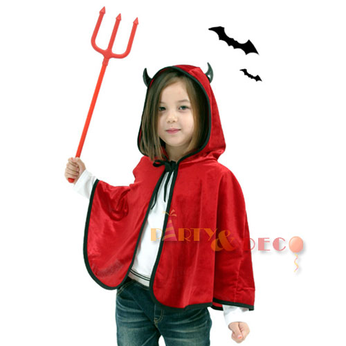 미니악마후드망토(아동용)
