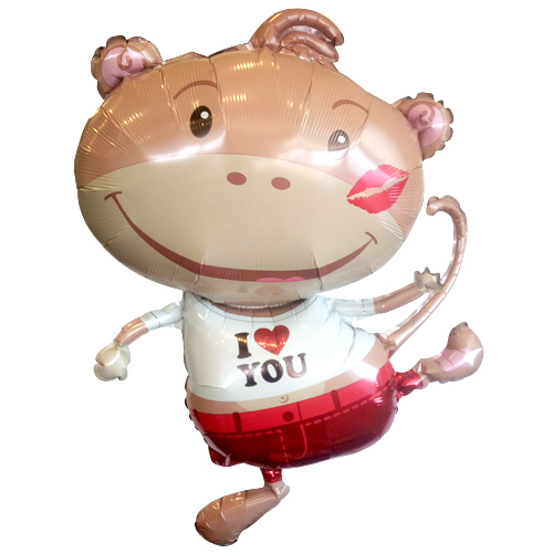 은박풍선 수퍼쉐입-몽키러빙