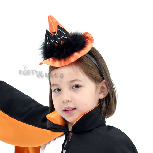 오렌지벳마녀모자머리띠