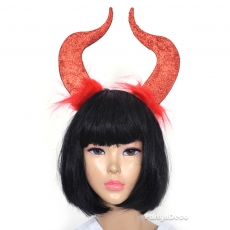 큰뿔악마머리띠