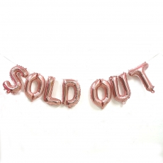 SOLD OUT은박풍선세트-로즈골드