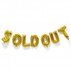 SOLD OUT은박풍선세트-골드