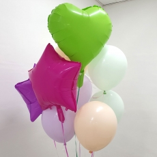 헬륨풍선파스텔혼합세트
