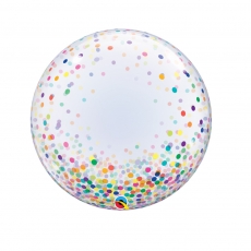 데코버블 컬러플 컨페티도트풍선(60cm)