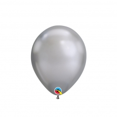 크롬실버풍선17cm(100입)