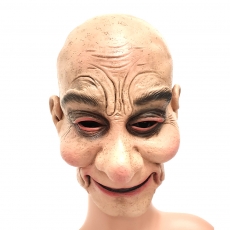 볼빨간 노인 고무가면