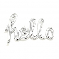 hello 알파벳 풍선(실버)