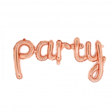 party 알파벳(로즈골드)