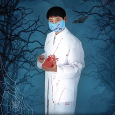 피묻은 의사가운(성인용)