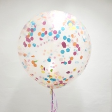대형헬륨컨페티커스텀벌룬(75cm)