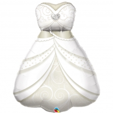 퀄라텍스 슈퍼쉐입 우아한신부드레스풍선(97cm)