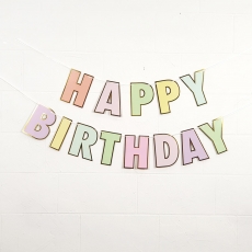 생일가랜드(마카롱),DIY Happy Birthday 생일가랜드
