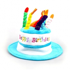 고급형생일케익모자(블루)