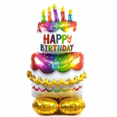 아나그램에어룬즈 생일케이크 은박풍선