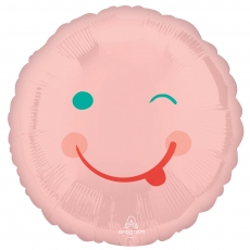 18인치 핑크스마일 풍선