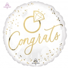 [anagram] 18인치라운드 화이트골드웨딩