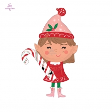 [Anagram]슈퍼쉐입 메리크리스마스엘프 은박풍선