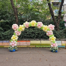 파스텔플라워아치