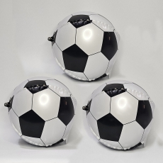 원형 축구공 은박풍선(지름20cm/3개입)